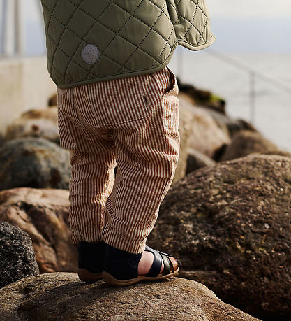 Wheat Sandals - Robbie - Navy