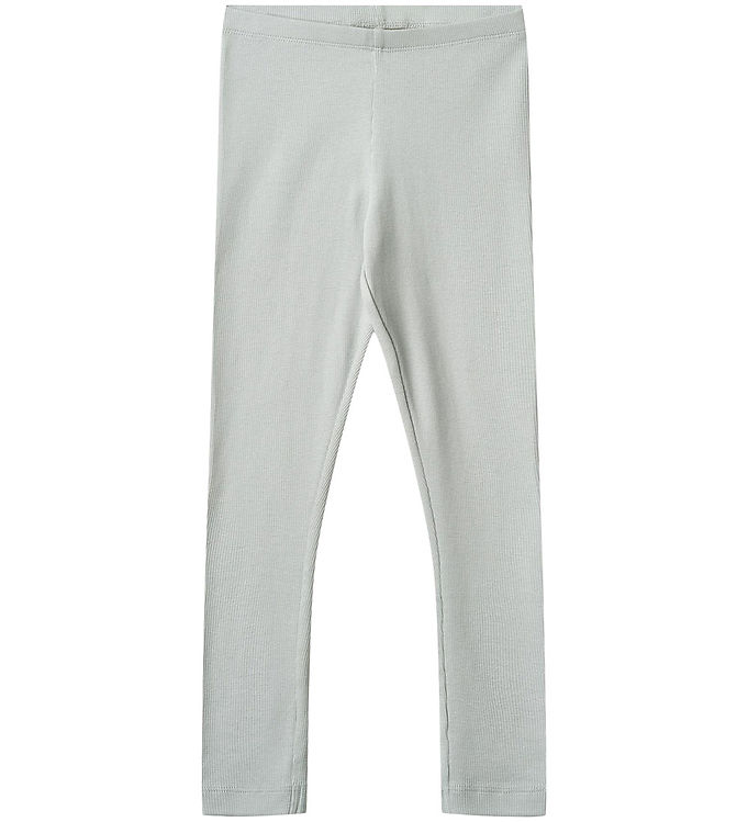 Wheat Leggings - Rib - Maddy - Soft Blue