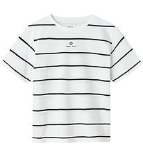 Name It T-shirt - NkmJaben - Bright White/Navy Blazer Name It T-shirt - NkmJaben - Bright White/Navy Blazer