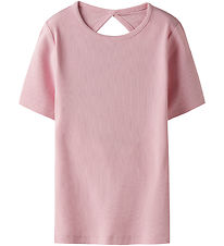 Name It T-shirt - Rib - NkfJalgos - Cameo Pink Name It T-shirt - Rib - NkfJalgos - Cameo Pink
