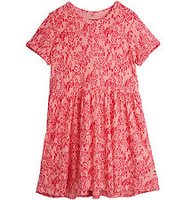 Mini Rodini Kjole - Pink m. Leopardprint Mini Rodini Kjole - Pink m. Leopardprint
