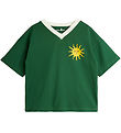 Mini Rodini T-shirt - Grøn m. Sol Mini Rodini T-shirt - Grøn m. Sol