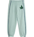 Mini Rodini Sweatpants - Lysegrøn m. Vilde Dyr Mini Rodini Sweatpants - Lysegrøn m. Vilde Dyr