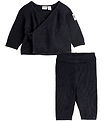 Mini Rodini Set - Bluse/Hosen - Strick - Schwarz