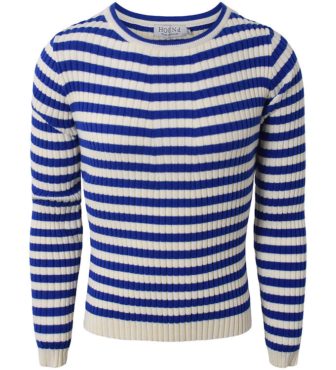 Hound Bluse - Rib - Viskose/Nylon - Cobalt Blue