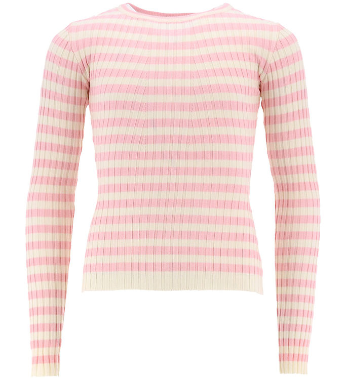 Hound Bluse - Rib - Viskose/Nylon - Light Pink