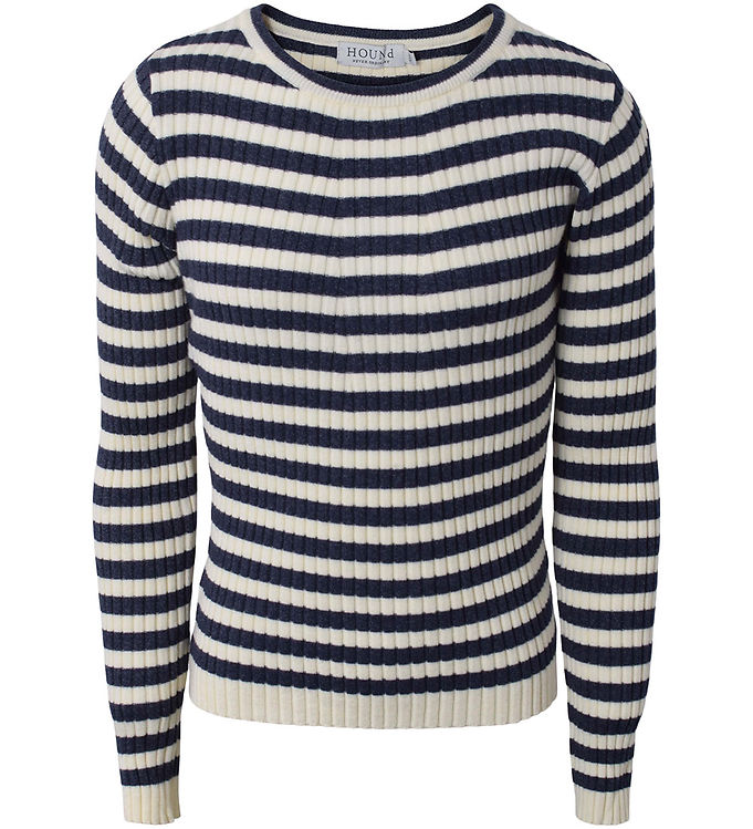 Hound Bluse - Rib - Viskose/Nylon - Grå