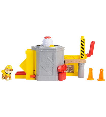 Rubble & Crew Legetøj - Paw Patrol - Launch N Spin Spaceship