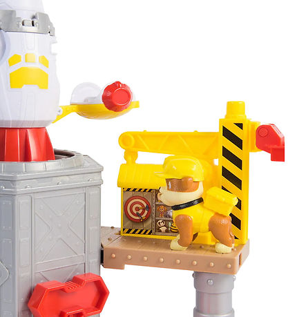 Rubble & Crew Legetøj - Paw Patrol - Launch N Spin Spaceship