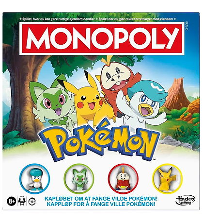 Hasbro Brætspil - Monopoly Pokémon Hasbro Brætspil - Monopoly Pokémon