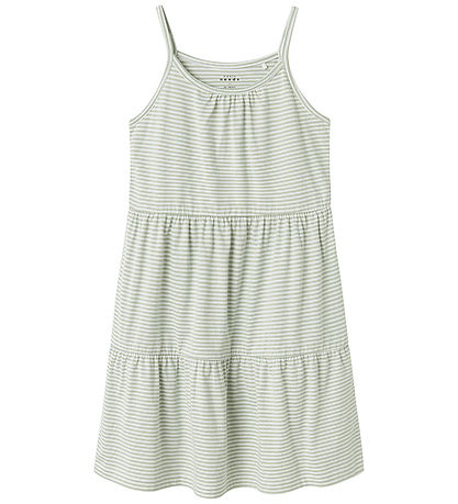 Name It Dress - NkfVasita - Strap - Aqua Gray