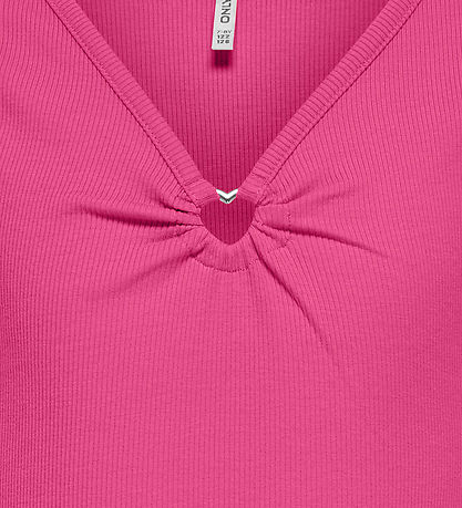 Kids Only Top - KogNessa - Rib - Fuchsia Fedora