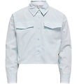 Kids Only Skjorte - KogClara - Ballad Blue Kids Only Skjorte - KogClara - Ballad Blue