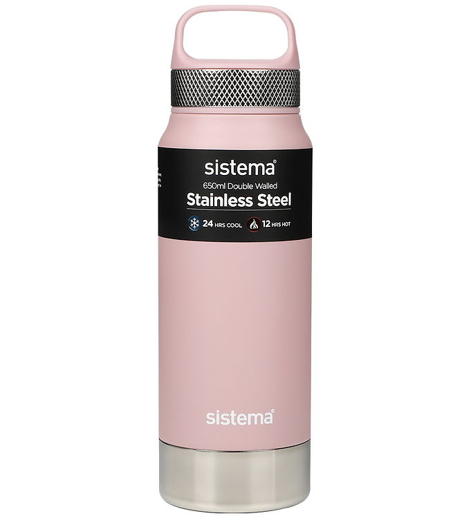 Sistema Termoflaske - Stainless Steel - 650 ml - Rosa