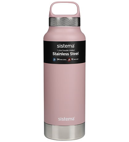 Sistema Termoflaske - Stainless Steel - 1L - Rosa