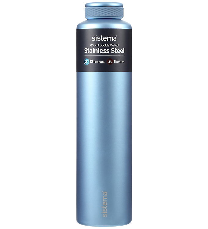 Sistema Termoflaske - Stainless Steel - 600 ml - Peace Blue