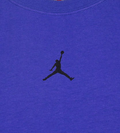 Jordan T-shirt - Dri-Fit - Purple Comet m. Logo