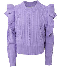 Hound Bluse - Strik - Lilac Hound Bluse - Strik - Lilac