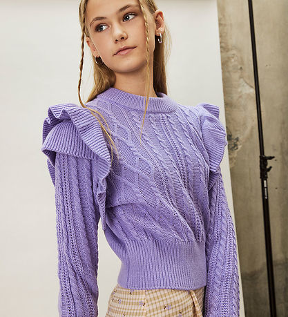 Hound Blouse - Knitted - Lilac
