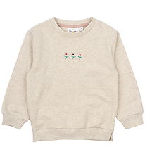 The New Siblings Sweatshirt - TnstNila - Oatmeal Melange The New Siblings Sweatshirt - TnstNila - Oatmeal Melange