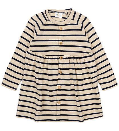 The New Siblings Dress - Knitted - TnstNat - Mood Indigo Striped