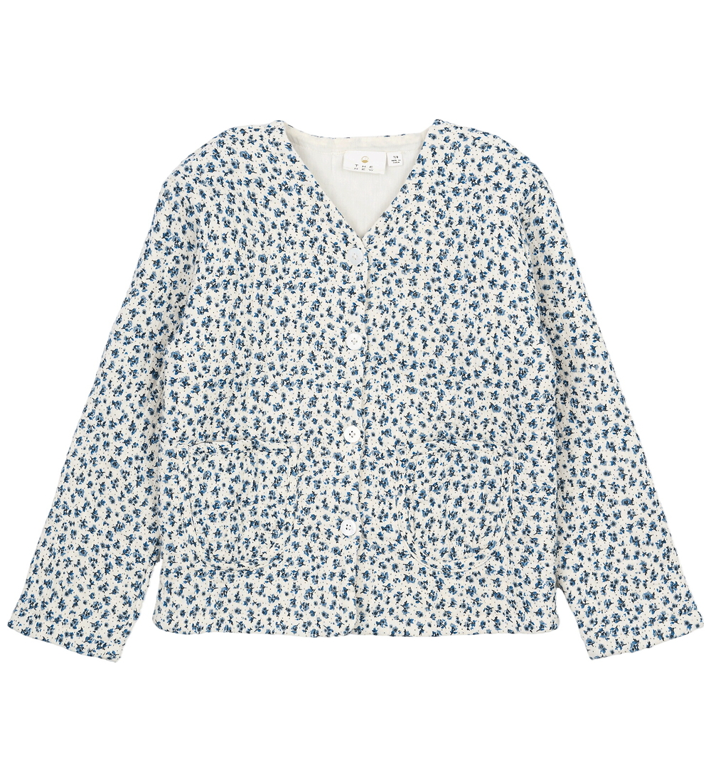 The New Jacke - gesteppt - TnNiki - White Swan AOP - The New - 5-6 Jahre (110-116) - Übergangsjacken