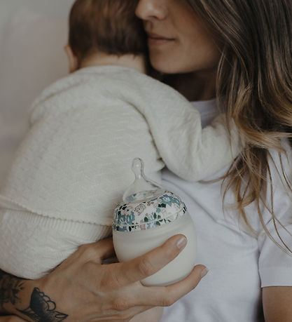 That's Mine x Élhée Babyflesje - 150 ml - Flores Eend Konijntjes