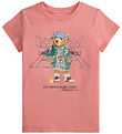 Polo Ralph Lauren T-shirt - Fadedpeony m. Bamse Polo Ralph Lauren T-shirt - Fadedpeony m. Bamse