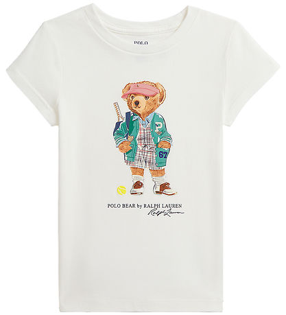 T-Shirt Polo Ralph Lauren - Blanc av.Peluche