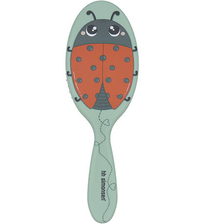 HH Simonsen Hårbørste - Wonder Brush - Ladybug