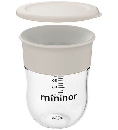Mininor Træningskop m. Låg - Training - 220 ml - Skyet Morgen