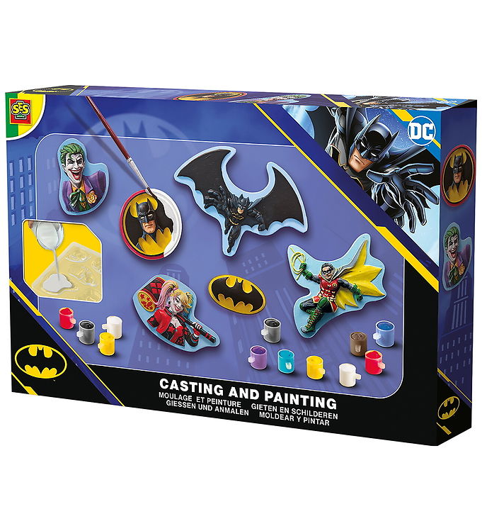 SES Creative Kreasæt - Støb & Mal - Batman