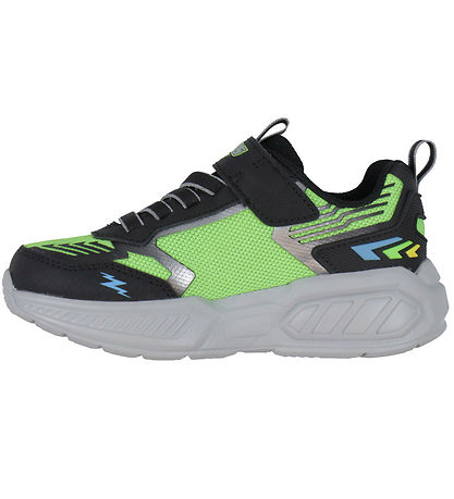 Skechers Sko m. Lys - Light Storm 3 - Lime/Black