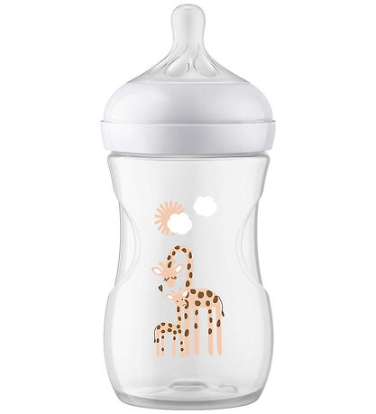 Philips Avent Sutteflaske - Natural Response - 260 ml - Klar/Gir