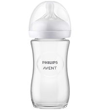 Philips Avent Sutteflaske - Glas - Natural Response - 240 ml - K Philips Avent Sutteflaske - Glas - Natural Response - 240 ml - K