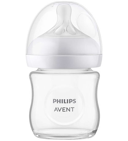 Philips Avent Sutteflaske - Glas - Natural Response - 120 ml -
