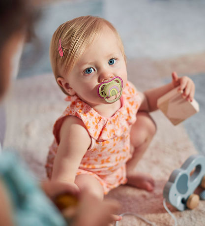 Philips Avent Pacifiers - 2-Pack - Ultra Air - Green/Purple w. P