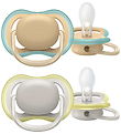Philips Avent Sutter - 2-pak - Ultra Air - Hvid/Gul Philips Avent Sutter - 2-pak - Ultra Air - Hvid/Gul