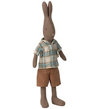 Maileg Hare - Skjorte og Shorts - Str. 2 - Brun Maileg Hare - Skjorte og Shorts - Str. 2 - Brun