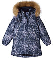 Reima Vinterjakke - Silda - Navy/Lilla
