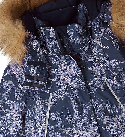 Reima Vinterjakke - Sild - Navy/Lilla