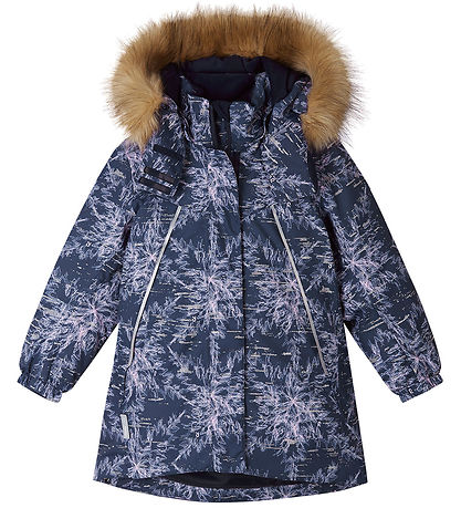 Reima Vinterjakke - Sild - Navy/Lilla