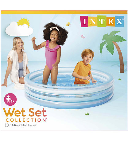 Intex Badebassin - Blue Bliss Splash Pool - 147x33 cm - 330 L