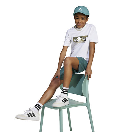 adidas Performance T-shirt - B Camo Lin - White