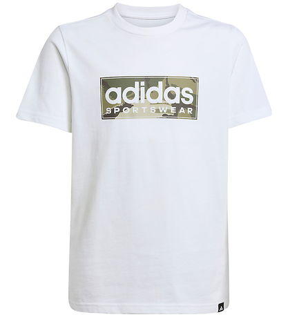 adidas Performance T-shirt - B Camo Lin - White