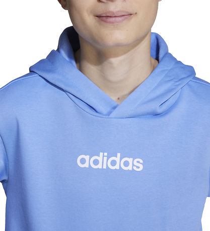 adidas Performance Hoodie - J Lin FL HD - Blufus/White