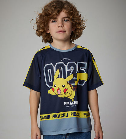 Name It T-shirt - NkmSal Pokémon - Navy Blazer