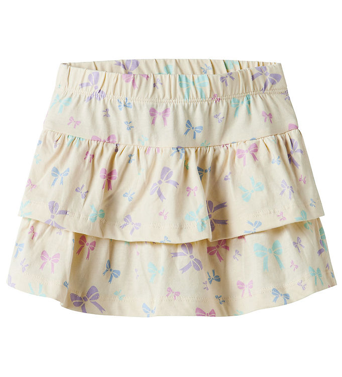 Name It Nederdel - NmfVigga - Buttercream/Bows