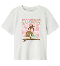 Name It T-shirt - NkfJekan - Bright White Name It T-shirt - NkfJekan - Bright White
