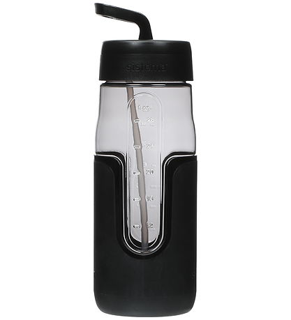 Sistema Water Bottle - Flip Sipper - 1 L - Black